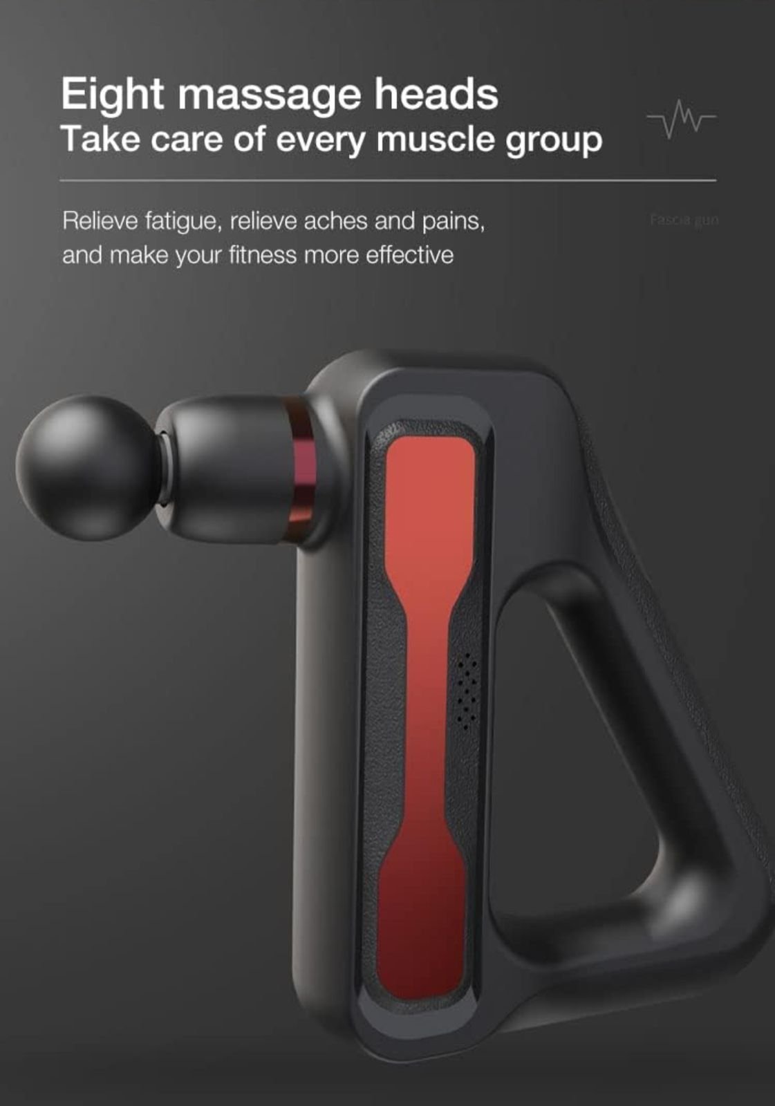 Carenxt Deep Tissue Full Body Massager πΏ β Pain Relief & Muscle Recovery | 8 Attachments | Cordless Design - Image 4